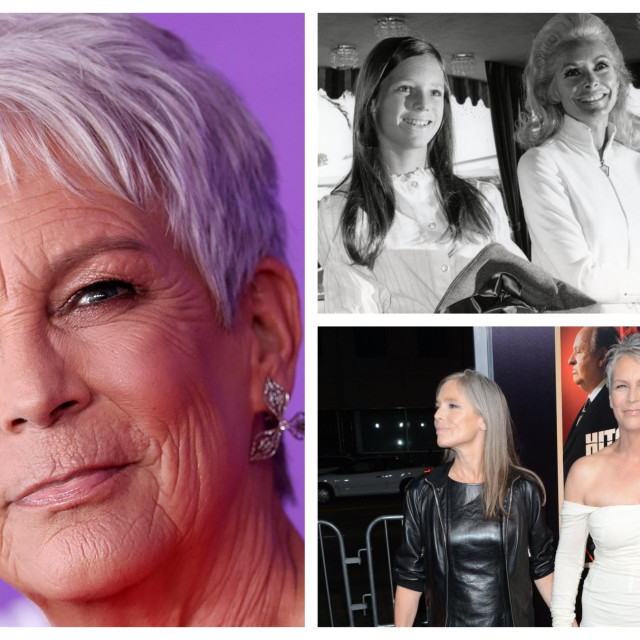 <p>Jamie Lee Curtis (lijevo). Jamie sa sestrom Kelly i majkom, slavnom glumicom Janet Leigh (gore desno). Kelly i Jamie dolje desno</p>