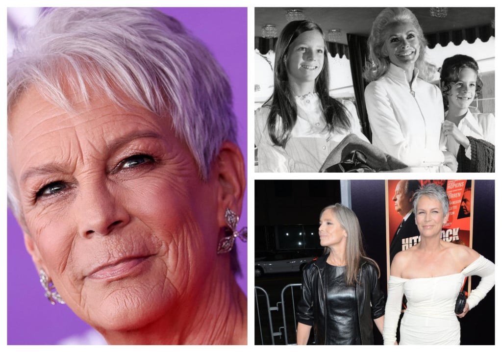 <p>Jamie Lee Curtis (lijevo). Jamie sa sestrom Kelly i majkom, slavnom glumicom Janet Leigh (gore desno). Kelly i Jamie dolje desno</p>