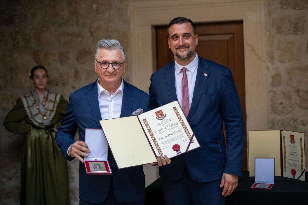 <p>Nik&scaron;a Kristović i Marko Miloslavić</p>