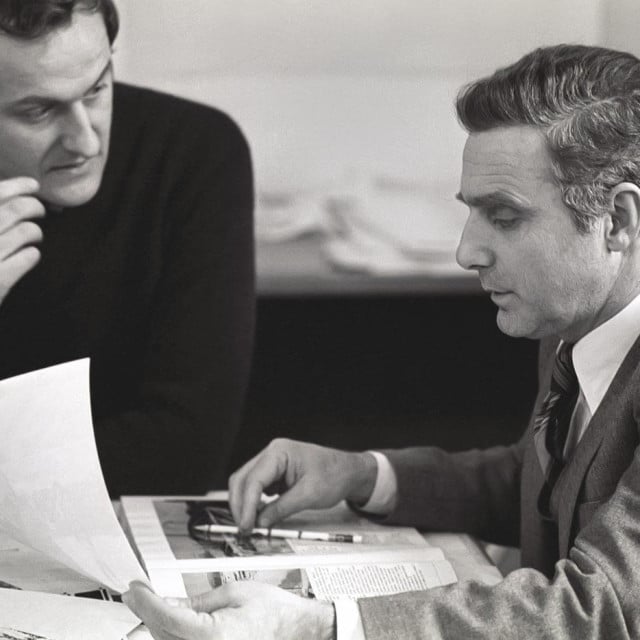 <p>Radni dogovor: Boris Ljubičić i Boris Maga&scaron;</p>