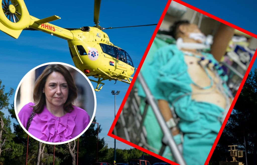 <p>Hoće li reagirati minsitrica Irena Hrstić? Jer čemu služe helikopteri ako ne hitnom prijevozu...</p>