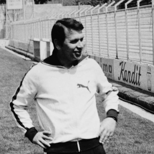 <p>Tomislav Ivić s prvim trofejima, arhivska fotografija</p>