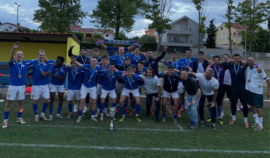 <p>Momčad HNK zadar osvajači su županijskog kupa</p>
