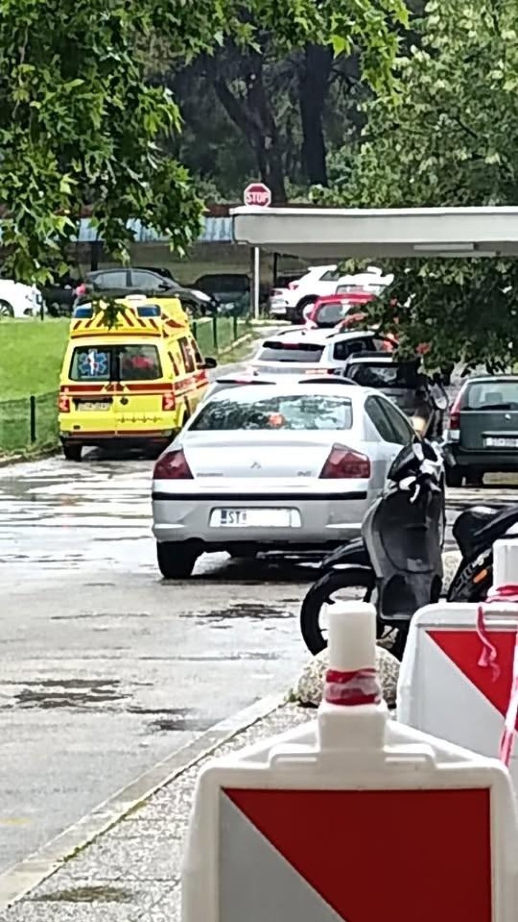 <p>Gužva na Križinama</p>