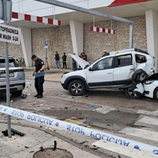 <p>Lančana prometna nesreća kod ulaza u Supernovu Zadar</p>