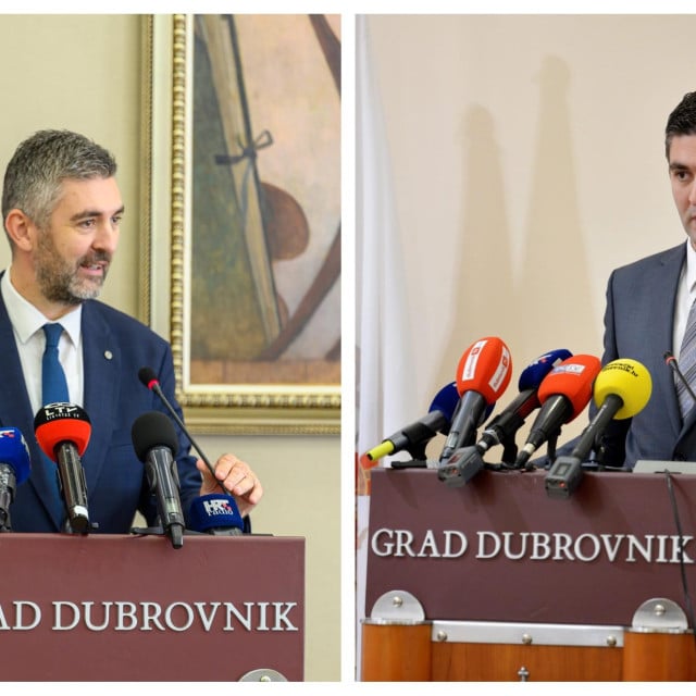 <p>Gradonačelnik Dubrovnika Mato Franković 2026. i 2017.</p>