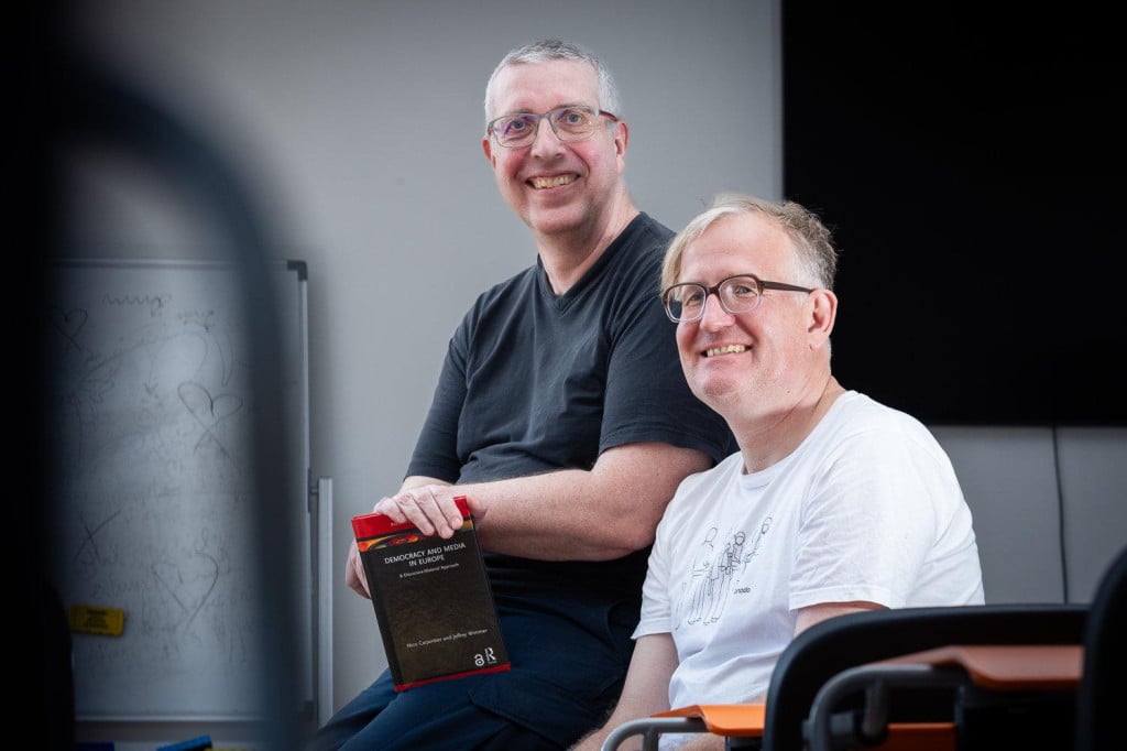 <p>Nico Carpentier i Jeffrey Wimmer</p>