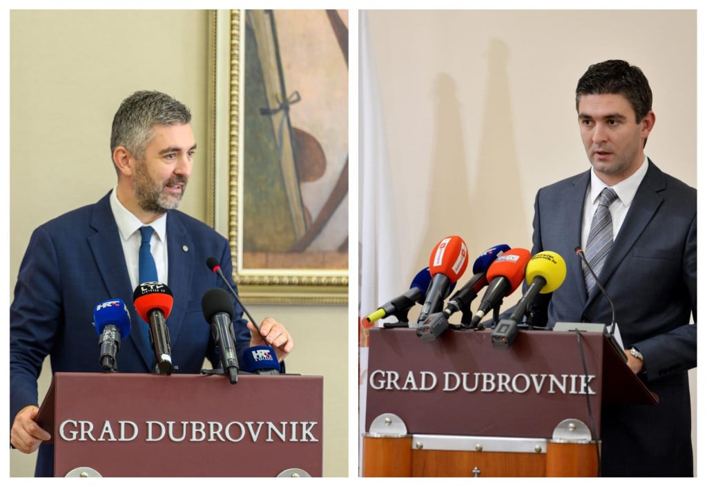 <p>Gradonačelnik Dubrovnika Mato Franković 2026. i 2017.</p>