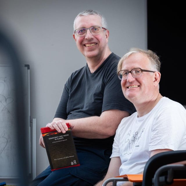 <p>Nico Carpentier i Jeffrey Wimmer</p>