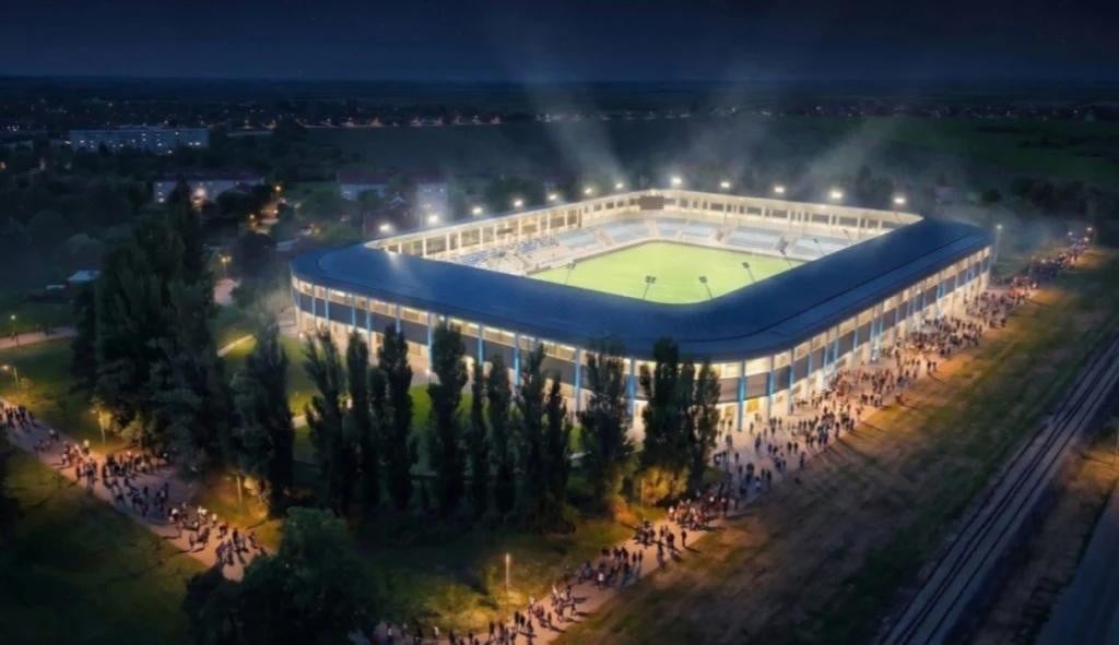 <p>Projekcija izgleda novog stadiona</p>