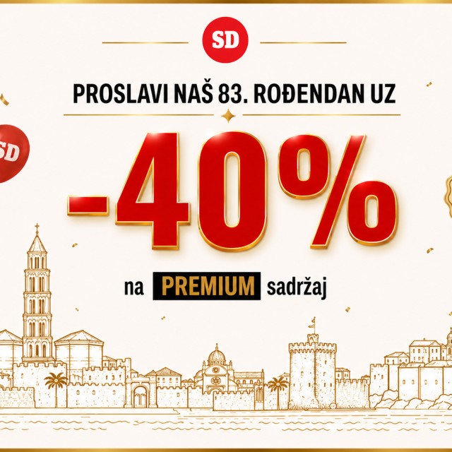<p>U povodu&nbsp;83. rođendana&nbsp;odlučili smo spustiti cijenu pretplate na Premium sadržaj portala &lsquo;Slobodne&lsquo; za čak 40 posto</p>