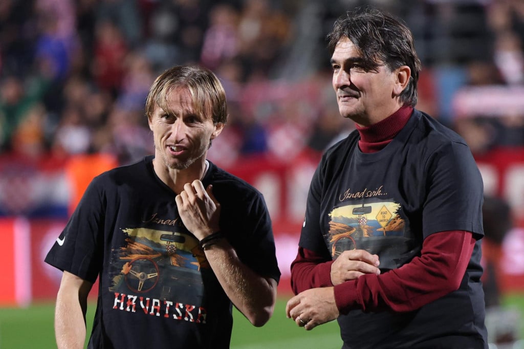 <p>Luka Modrić i Zlatko Dalić</p>