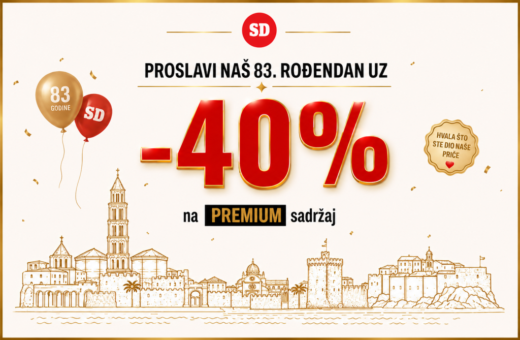 <p>U povodu&nbsp;83. rođendana&nbsp;odlučili smo spustiti cijenu pretplate na Premium sadržaj portala &lsquo;Slobodne&lsquo; za čak 40 posto</p>