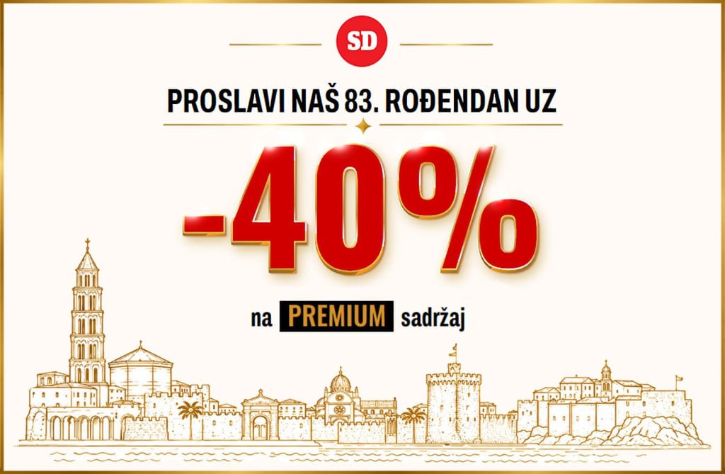 <p>U povodu&nbsp;83. rođendana&nbsp;odlučili smo spustiti cijenu pretplate na Premium sadržaj portala &lsquo;Slobodne&lsquo; za čak 40 posto</p>