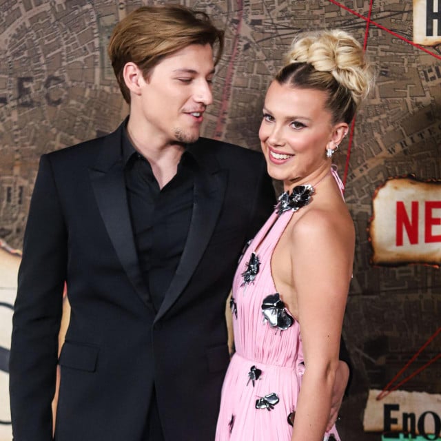 <p>Jake Bongiovi i Millie Bobby Brown</p>