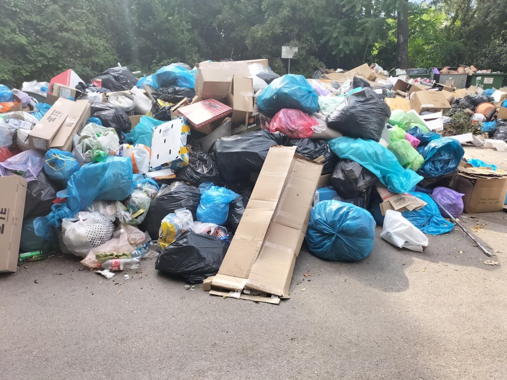 <p>Gomile smeća ne odvoze se iz Žuljane na Pelje&scaron;cu</p>