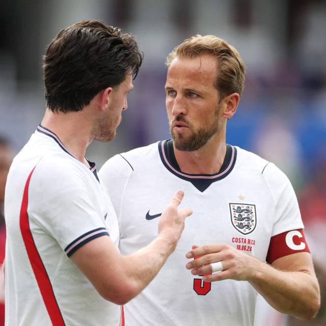 <p>Declan Rice i Harry Kane</p>