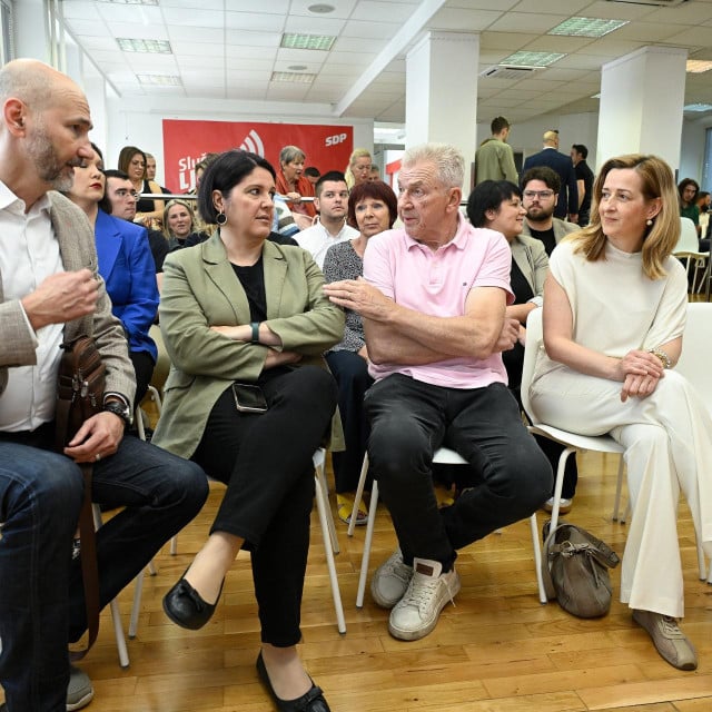 <p>Jo&scaron;ko Klisović, Marija Lugarić, Ranko Ostojić, Sabina Glasovac</p>