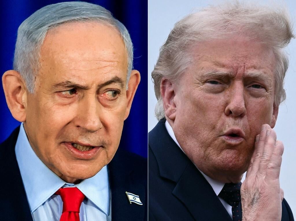 <p>Benjamin Netanyahu i Donald Trump</p>