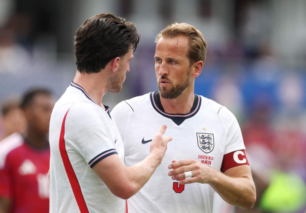 <p>Declan Rice i Harry Kane</p>