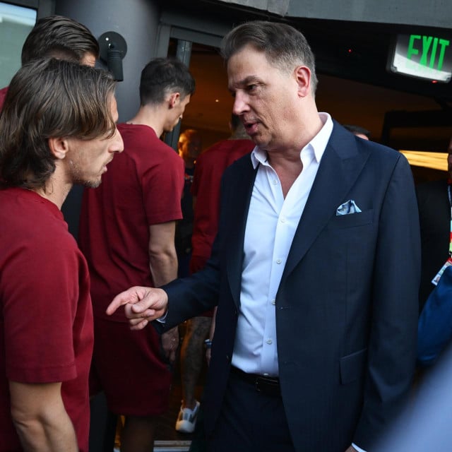 <p>Luka Modric i Pete Radovich</p>