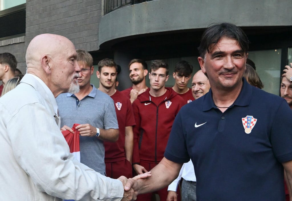 <p>John Malkovich i Zlatko Dalić</p>