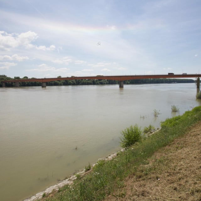 <p>Granični prijelaz Batina između Hrvatske i Srbije&nbsp;</p>