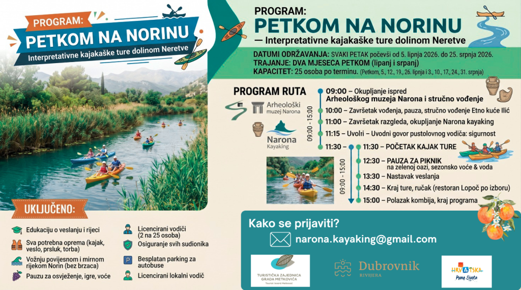 <p>Petkom na Norinu</p>