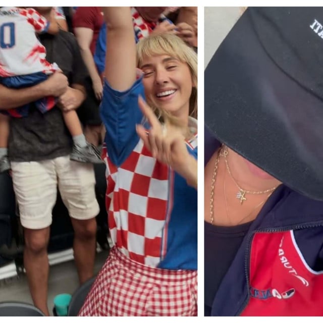 <p>Nicole Artukovich u žaru navijanja na stadionu u Dallasu</p>