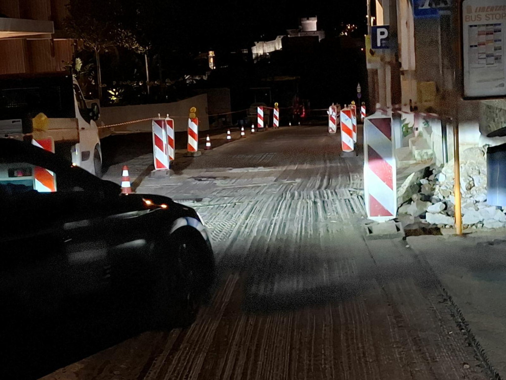 <p>ulica frana supila, radovi na prometnici</p>