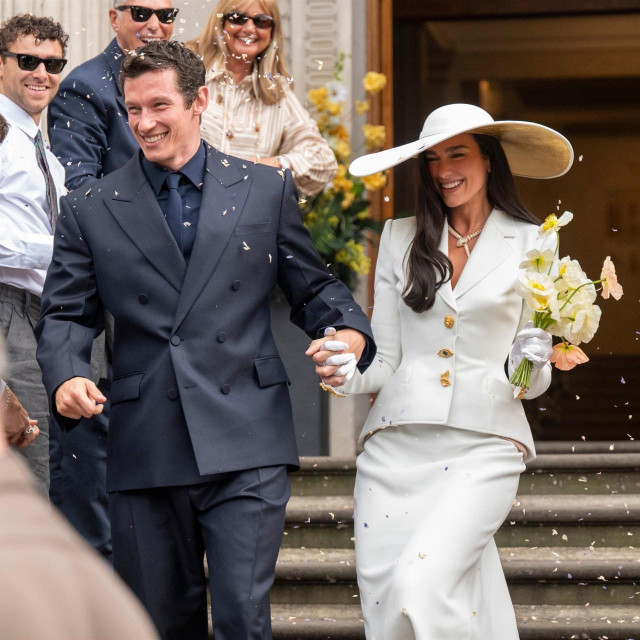 <p>London, UNITED KINGDOM Pop star Dua Lipa and actor Callum Turner officially married in an intimate, low-key civil ceremony at the historic Old Marylebone Town Hall in London on Sunday, May 31, 2026<br>
<br>
Pictured: Dua Lipa, Callum Turner<br>
<br>
BACKGRID USA 1 JUNE 2026<br>
<br>
BYLINE MUST READ: Daily Mail/Shutterstock/BACKGRID<br>
<br>
USA: +1 310 798 9111/usasales@backgrid.com<br>
<br>
UK: +44 208 344 2007/uksales@backgrid.com<br>
<br>
*UK Clients - Pictures Containing Children<br>
Please Pixelate Face Prior To Publication*,Image: 1107521138, License: Rights-managed, Restrictions:, Model Release: no, Credit line: SHUT/Backgrid USA/Profimedia</p>