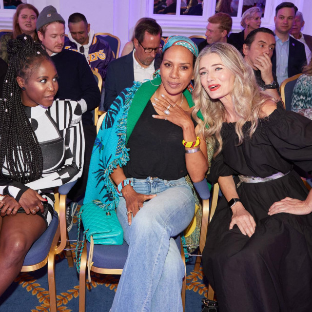 <p>Motsi Mabuse, Barbara Becker i Paulina Porizkova</p>