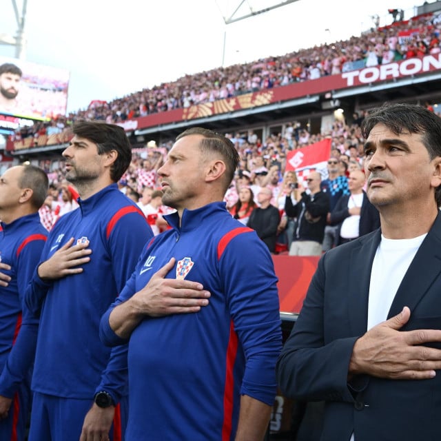<p>Zlatko Dalić i stručni stožer</p>
