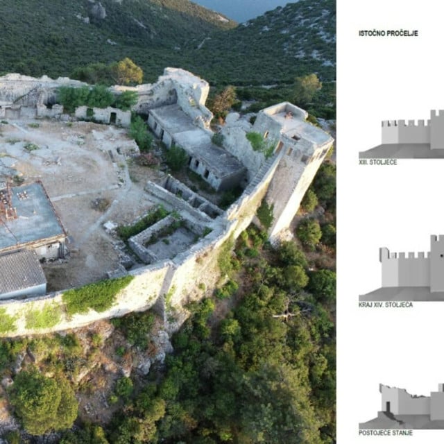 <p>Utvrda je smje&scaron;tena na drugoj najvi&scaron;oj otočnoj točki i s nje se pruža jedinstveni pogled od 360 stupnjeva na more, kopno i otoke</p>