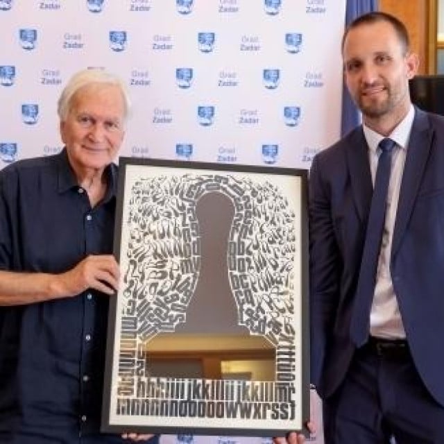 <p>Arhitekt Nikola Ba&scaron;ić na prijemu u gradskoj upravi</p>