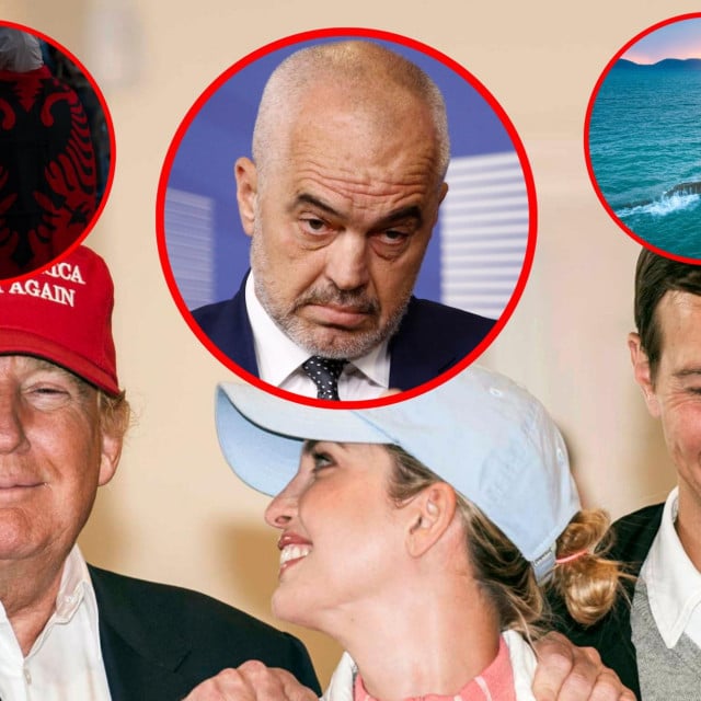 <p>Donald Trump, kćer Ivanka i zet Jared Kushner - ba&scaron; je njima osobno Rama obećao prekrasni otok Sazan</p>