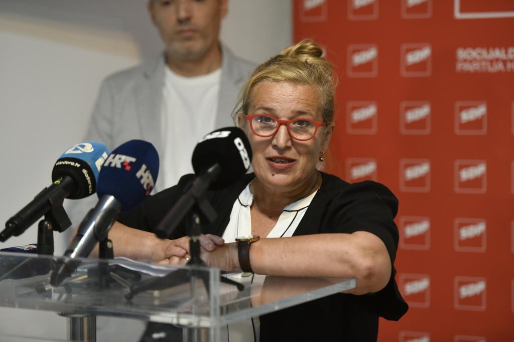 <p>Predsjednica SDP-a Zadarske županije&nbsp;Vedrana Mi&scaron;ković</p>