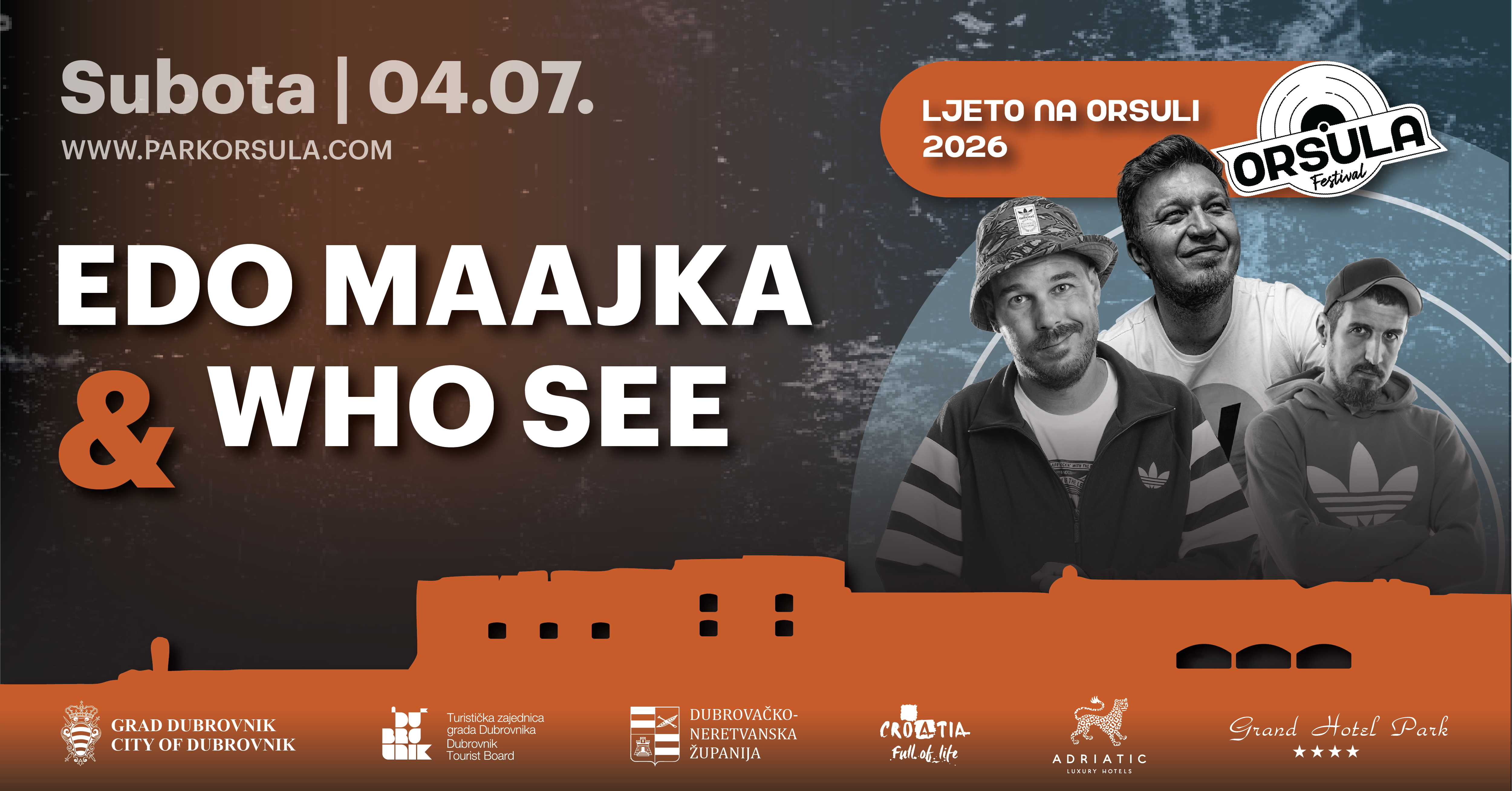 Prava stvar za sve ljubitelje hip-hopa: ovaj vikend na Orsulu stižu Edo Maajka i Who See!