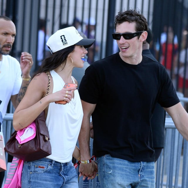 <p>Dua Lipa i&nbsp;Callum Turner</p>