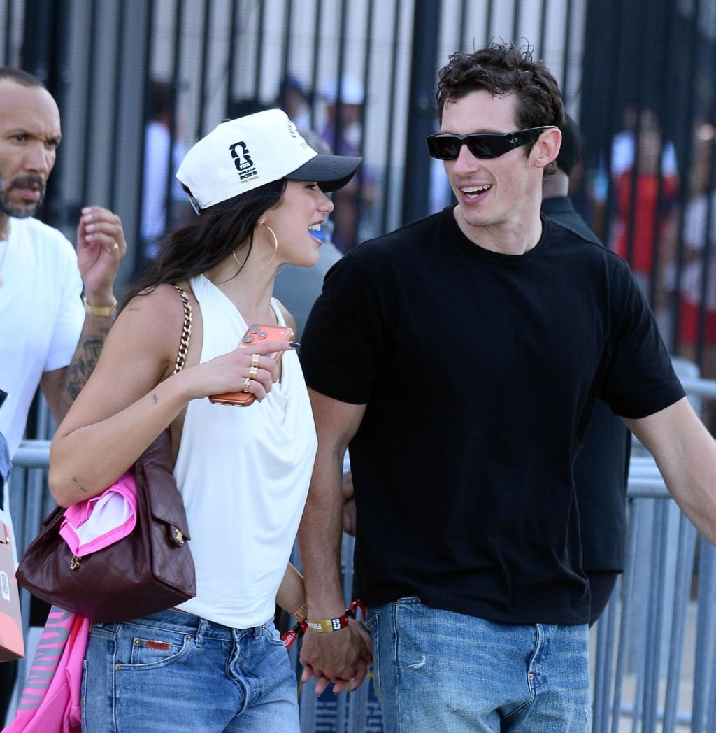 <p>Dua Lipa i&nbsp;Callum Turner</p>