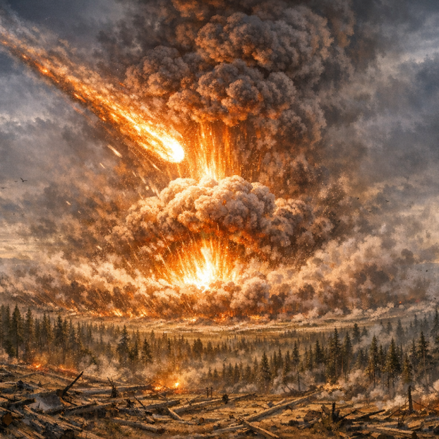 <p>Tunguska eksplozija<br>
&nbsp;</p>