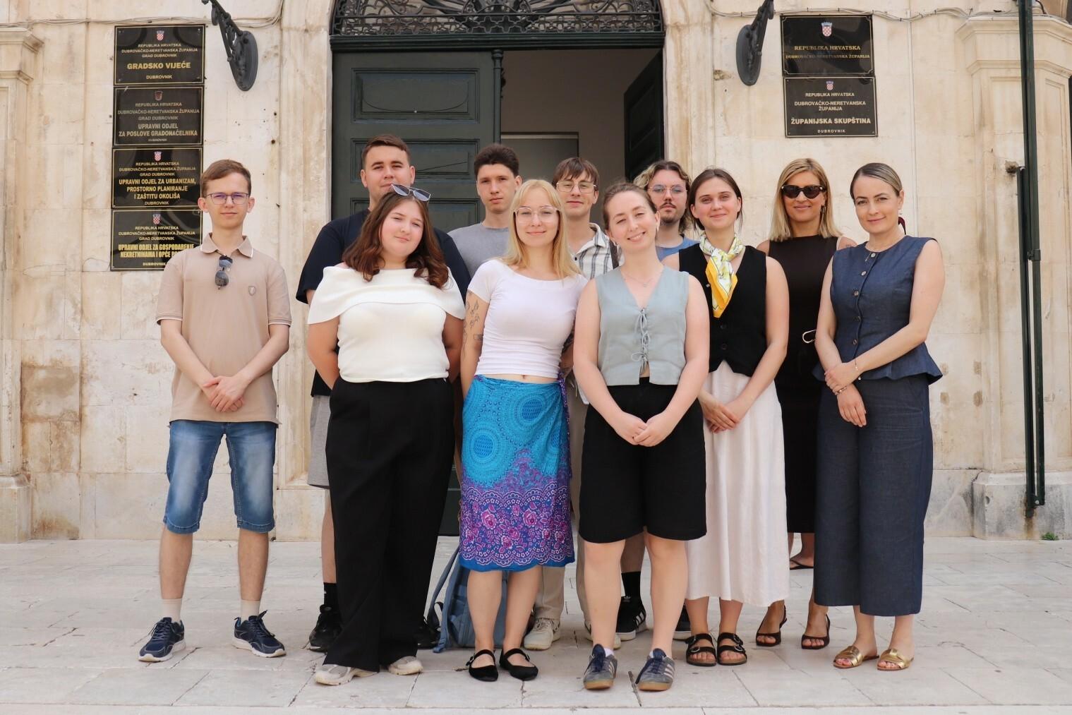 Održivi turizam i filmska produkcija u fokusu posjeta studenata iz Krakova Dubrovniku
