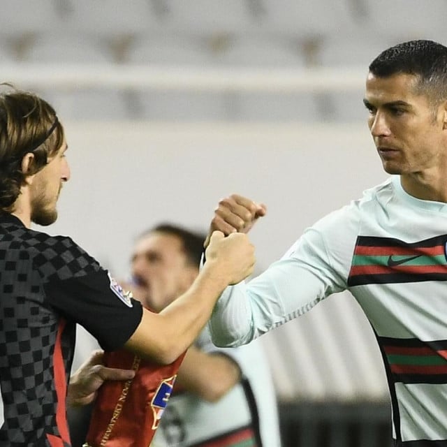 <p>&nbsp;Luka Modrić i Cristiano Ronaldo</p>