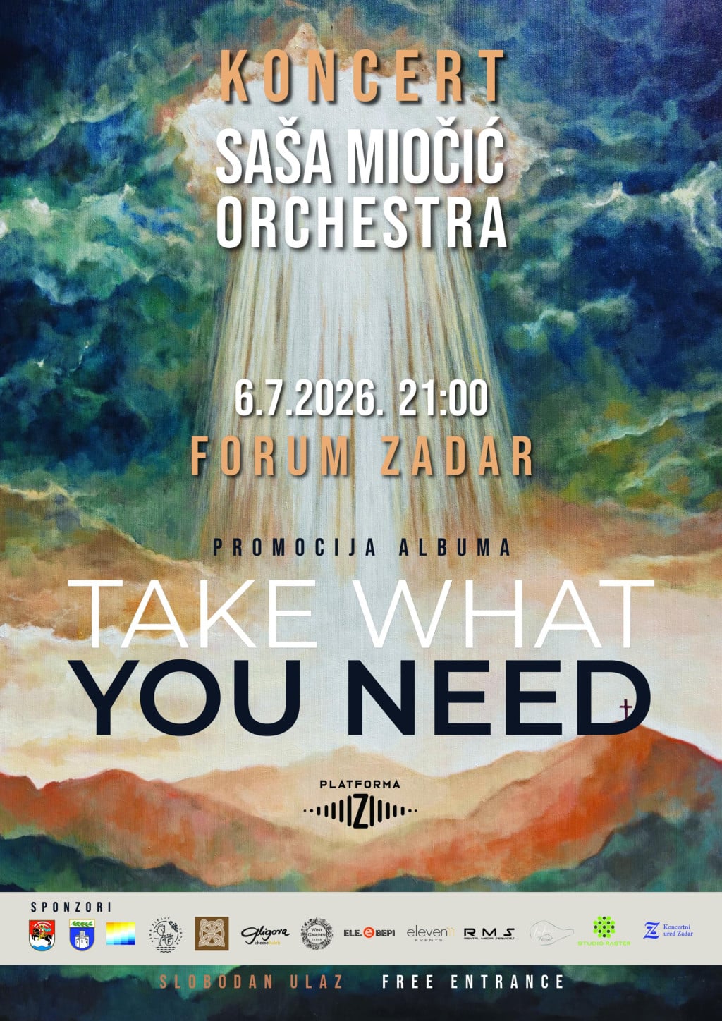 <p>Take what you need</p>