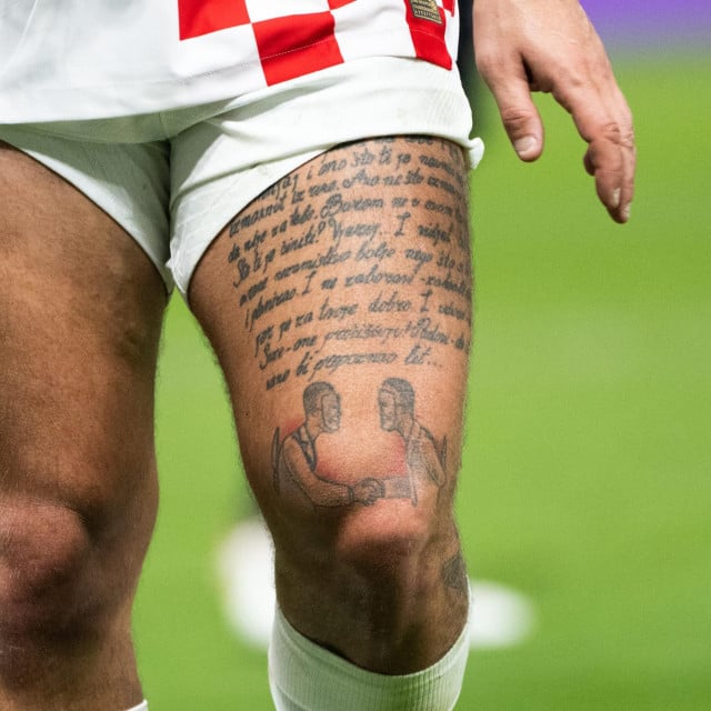 <p>Marko Livaja i njegove tetovaže</p>