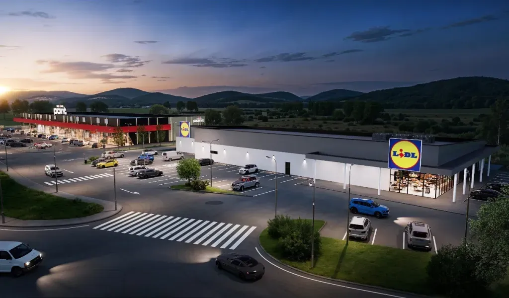 <p>Vizualizacija buduće trgovačke zone u Čapljini</p>