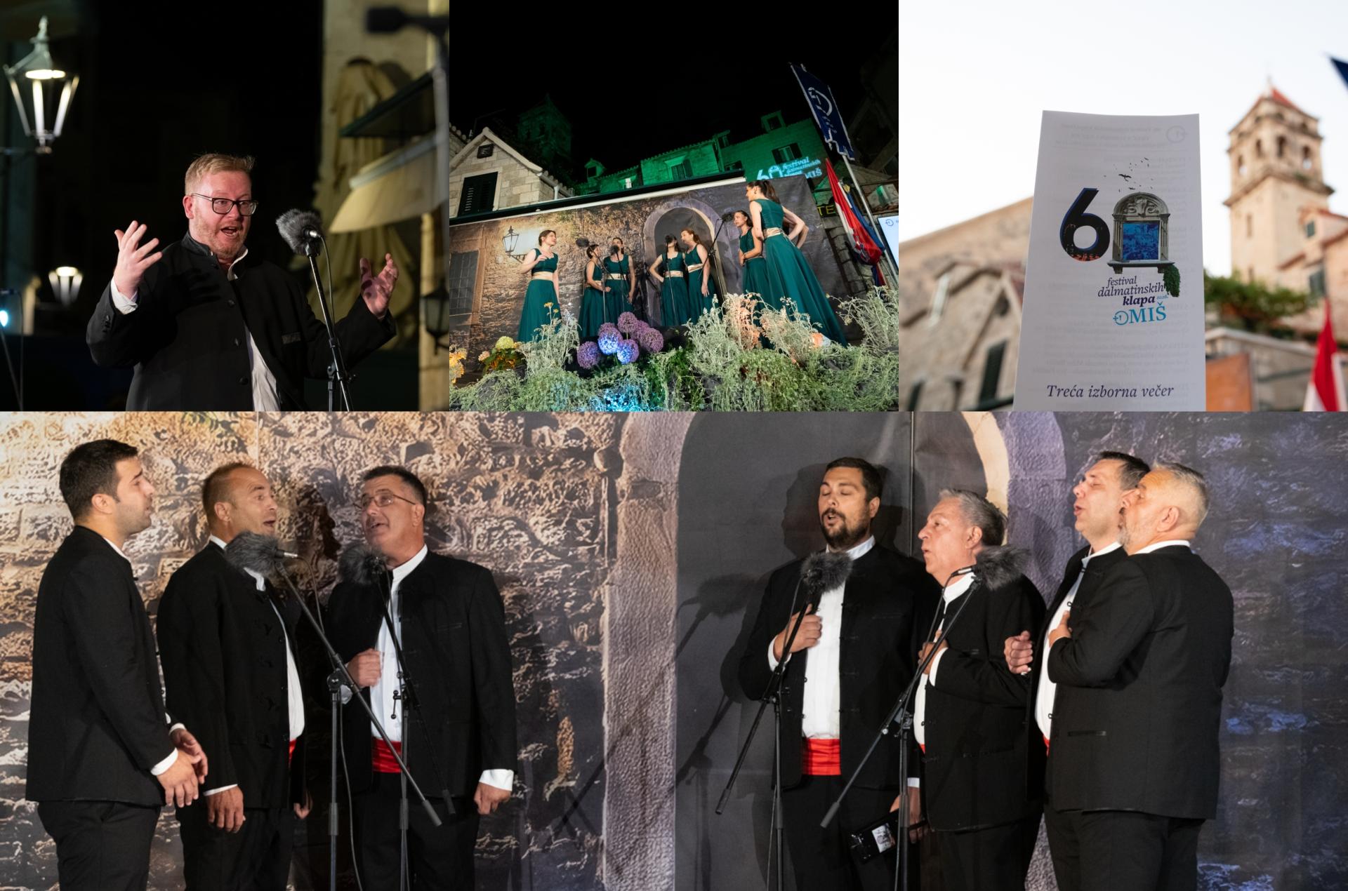 FOTOGALERIJA Borba za najvrjednije klapske trofeje ulazi u završnicu: Omiš je dobio svoje ovogodišnje finaliste