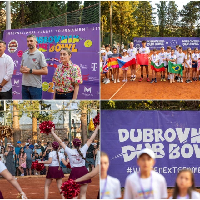 <p>Dubrovnik, 060726. Otvaranje medjunarodnog teniskog turnira, Dubrovnik DUB Bowl.
