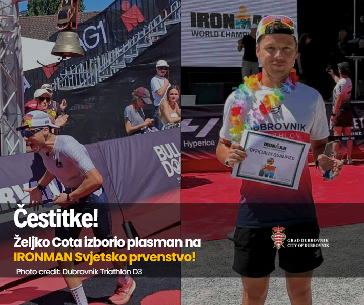 Gradonačelnik Franković čestitao Željku Coti povodom plasmana na IRONMAN Svjetsko prvenstvo