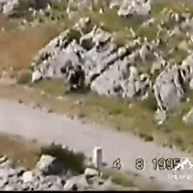 <p>Jedan&nbsp;od dramatičnih ratnih prizora iz videozapisa</p>